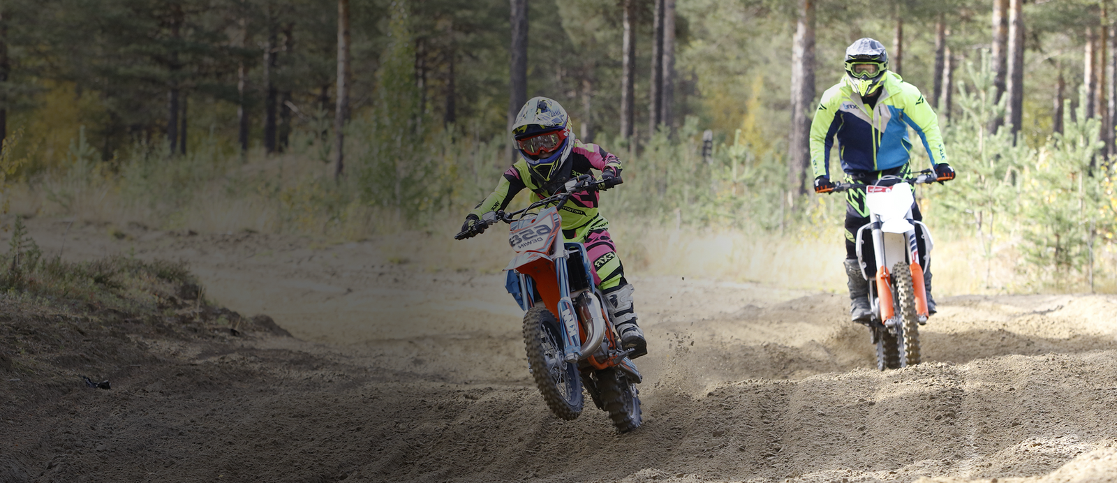 Perfekt syn för motocross