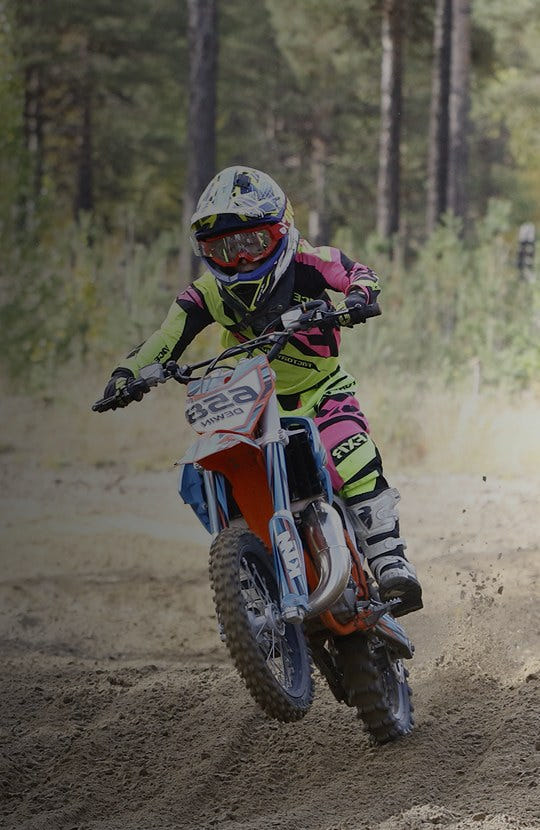 Perfekt syn för motocross